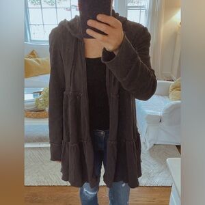 Free People Tiered Hoodie